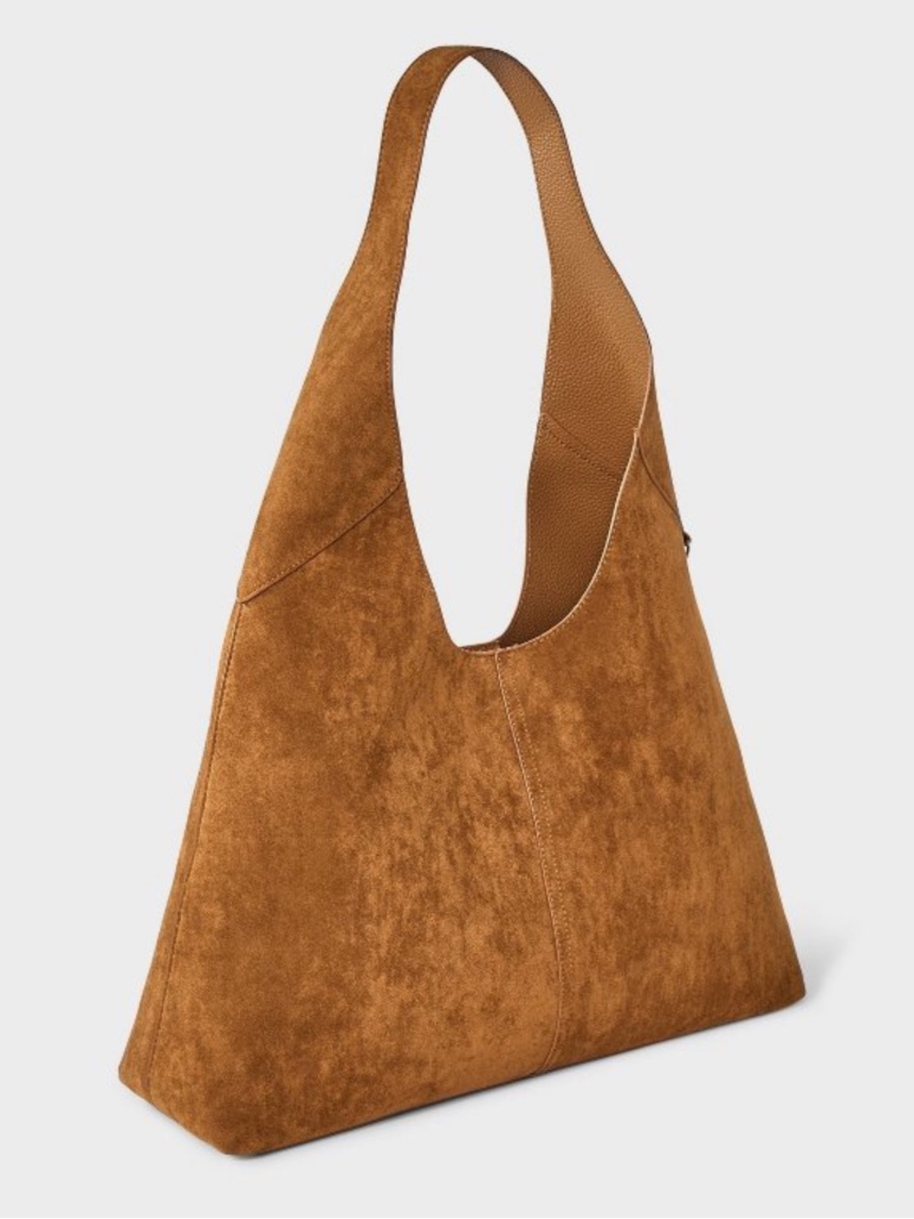 Universal Thread Oversized Slouchy Shoulder Bag Brown Cognac